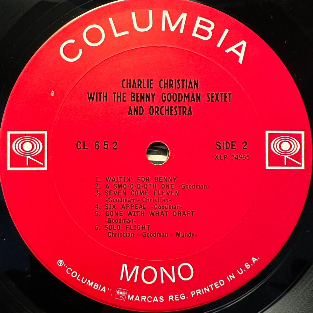 Charlie Christian With The Benny Goodman Sextet And Orchestra (США 1965г.)