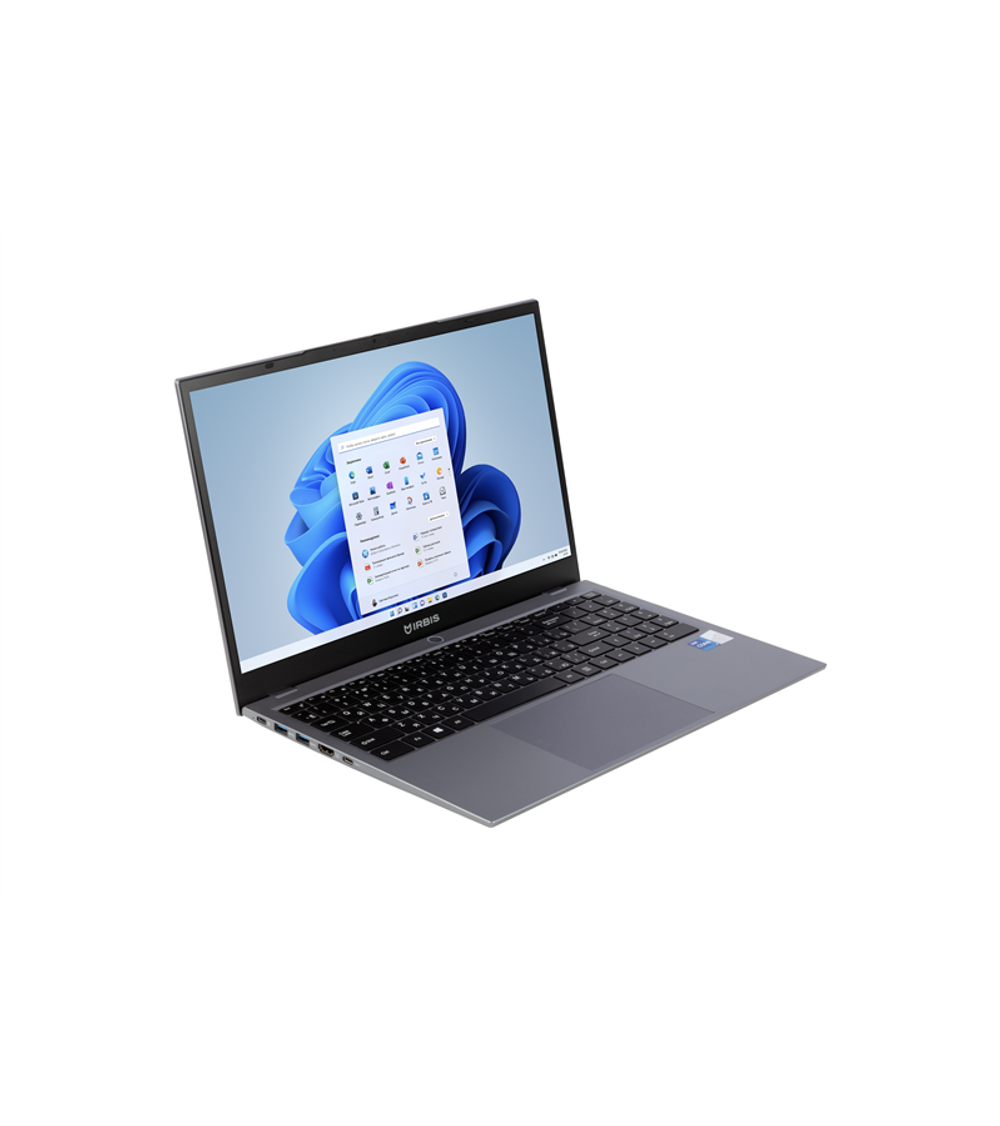 IRBIS 15NBP3512L 15.6" FHD (1920x1080) IPS 300cd,Core i7-1255U,16Gb DDR4-3200(1),512Gb SSD,4G LTE,Wi-Fi 6+BT 5,5300mAh,Metal case,Kbd Backlit,FPS,TPM 2.0,1.77kg,Grey,3y warranty,Win11Pro