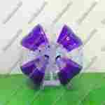 Бампербол «Прозрачно - фиолетовый», ПВХ, диаметр 1,8 м