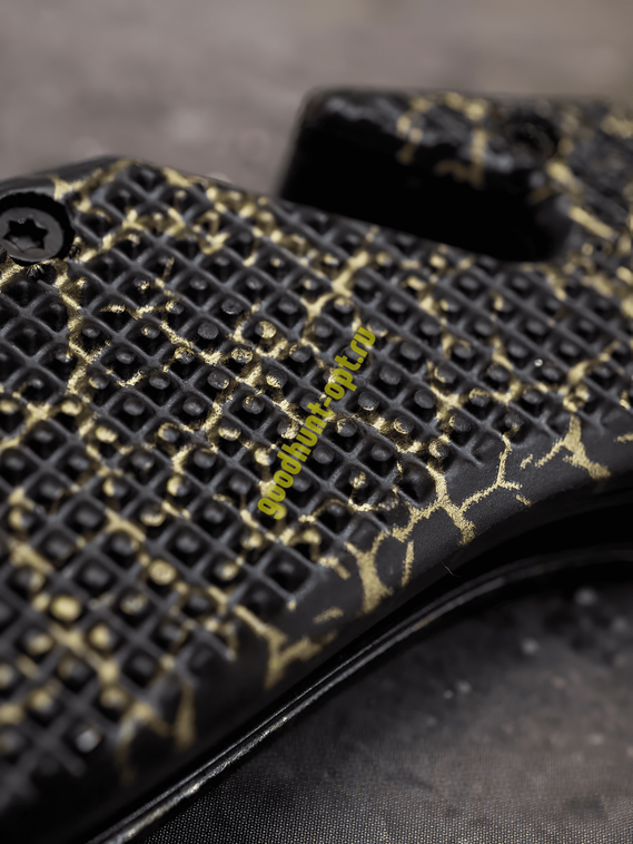 Складной нож тактический BOKER Черный с карабином