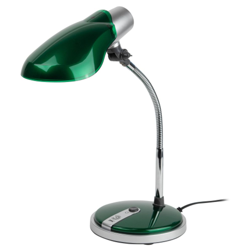 Настольный светильник ЭРА NE-301-E27-15W-GR зеленый | Настольные светильники под лампу