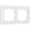 Рамка на 2 поста Werkel Snabb basic белый W0022001 4690389161346