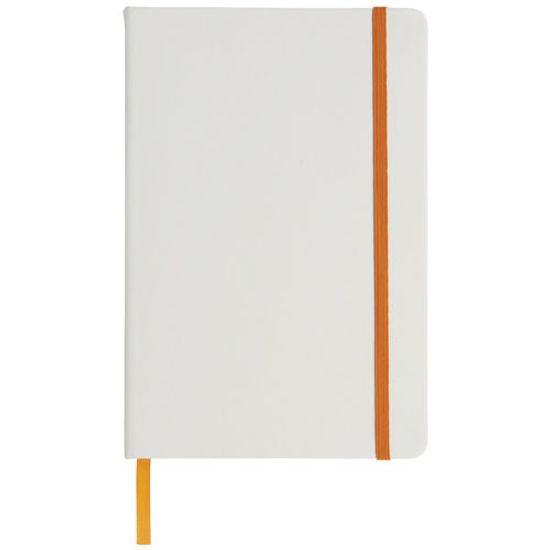 Блокнот с белой бумагой A5 и цветной закладкой