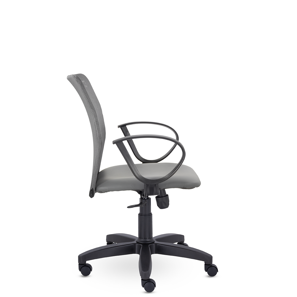 Кресло Ультра Н Рондо пластик PL660 TW-72/Z71 (серый)