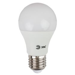 Лампа светодиодная ЭРА STD LED A60-11W-827-E27 11Вт груша теплый белый свет Е27 | Лампы cветодиодные Груша (A)