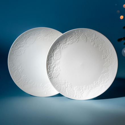 НАБОР ТАРЕЛОК ОБЕДЕННЫХ LEFARD "CELEBRATION" 2 ШТ. 25,5 СМ (КОР=8НАБ.)