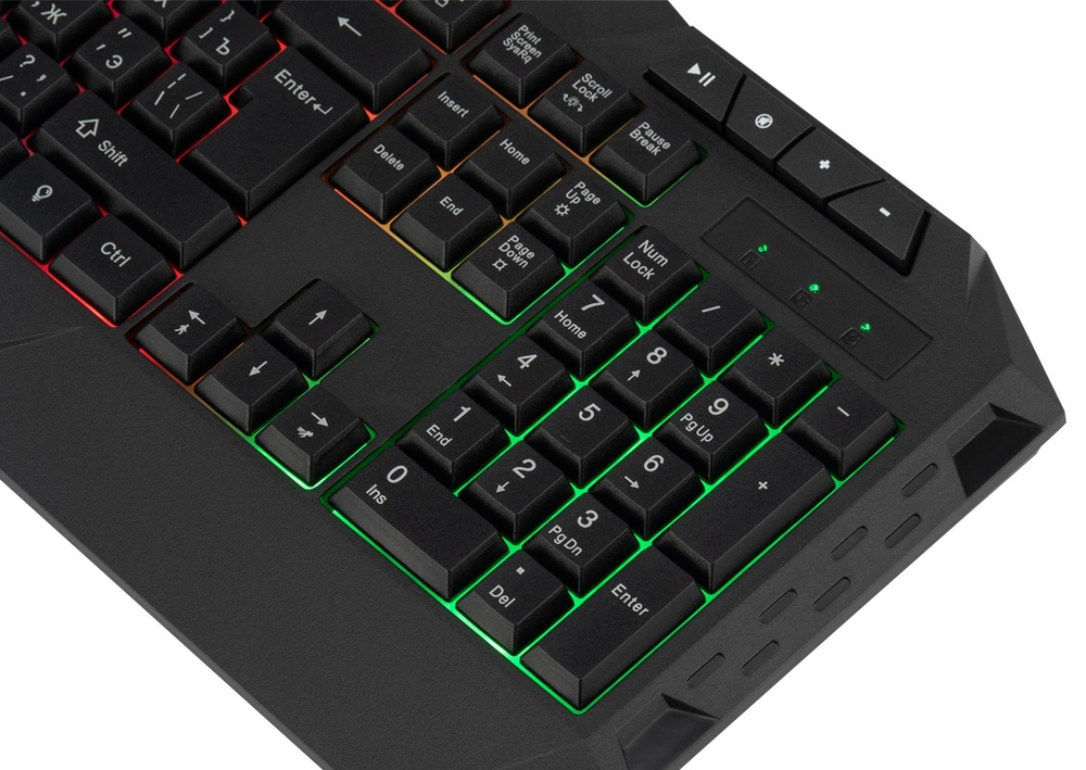 Клавиатура HARPER Gaming Triplestrike GSB-07 черный