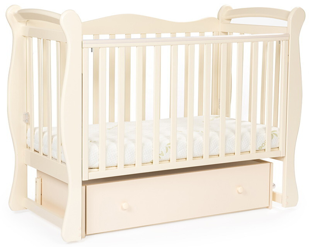 Детская кроватка Bebizaro Jameson маятник универсальный 02 Vanilla