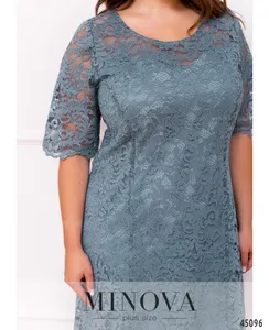 Платье 18-025-Дымчато-синий Minova