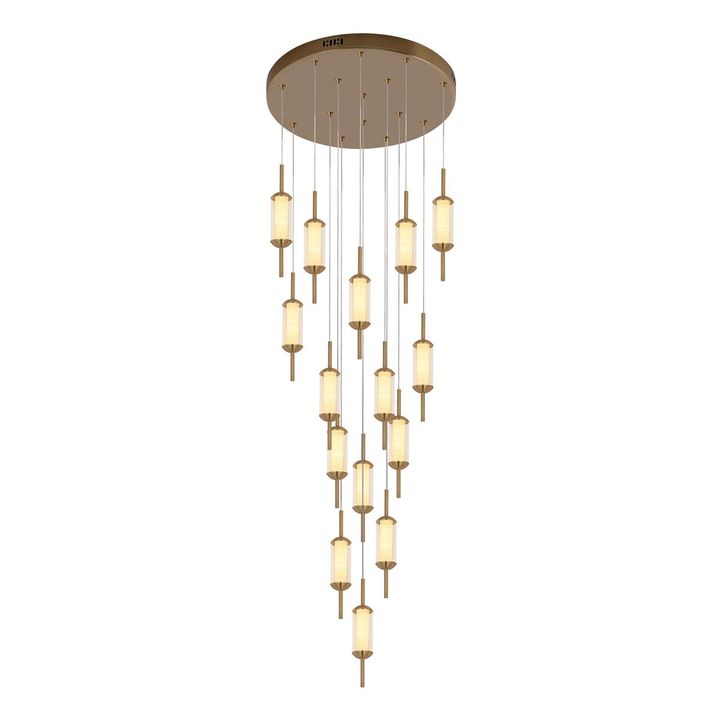 Подвесная светодиодная люстра Kink Light Акари 07525-15A,36