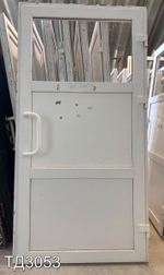 Дверь пластиковая входная Б/У 2040(в) x 1040(ш)