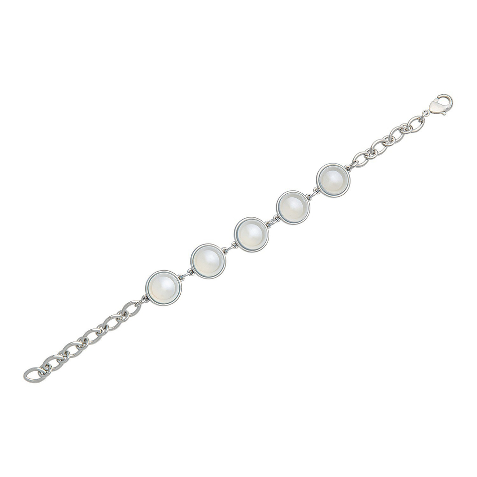 Браслет классический Possebon Pearl Opaline C1362.25 BW/S