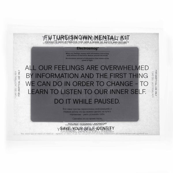 Обложка для паспорта Futureisnown Save Identity Holder Черная - фото 5