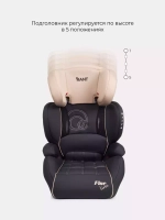 Автокресло MACRO 1020 гр.2-3, 15-36кг. (beige/бежевый)
