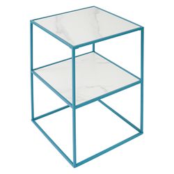 Столик приставной Mayen, 38х38 см, бирюзовый