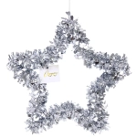 Украшение фольгированное «Звездочка» 32 см, серебро