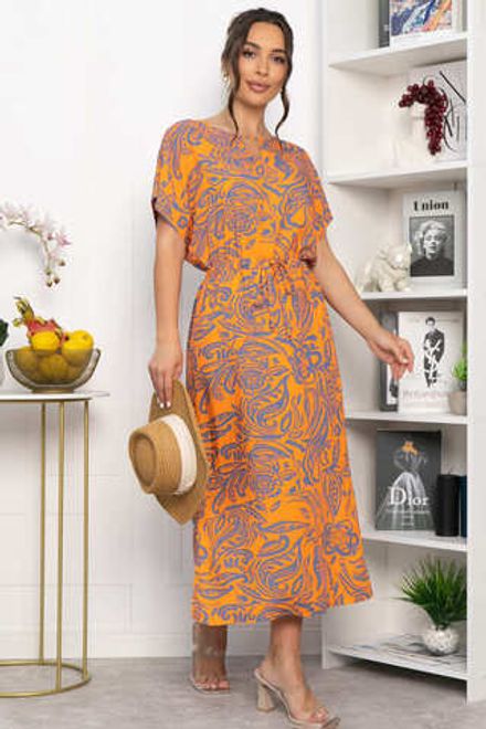 Платье Вистерия (оранжевое) П13947-5М LT Collection