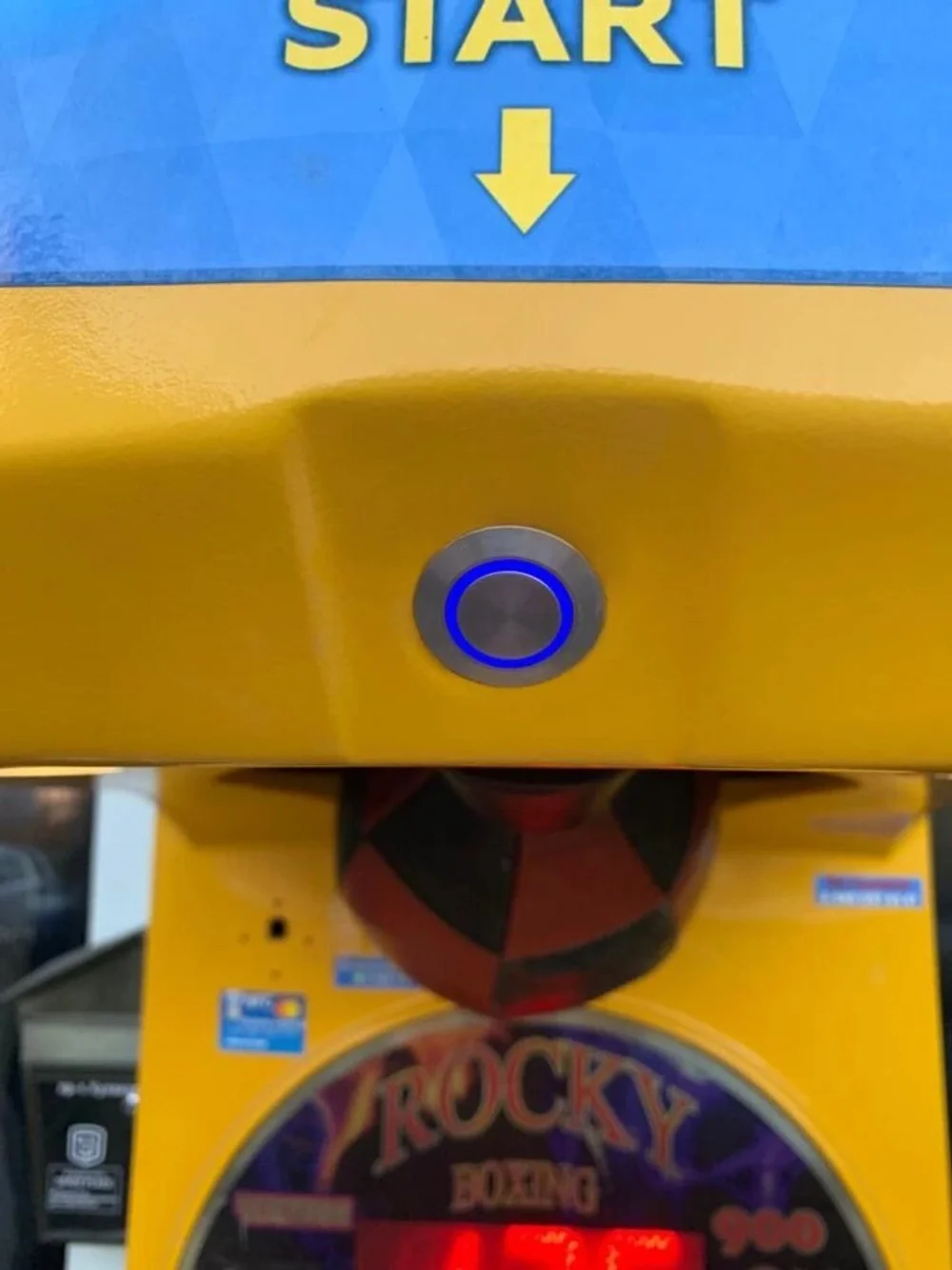 Кнопка - металлическая антивандальная с подсветкой