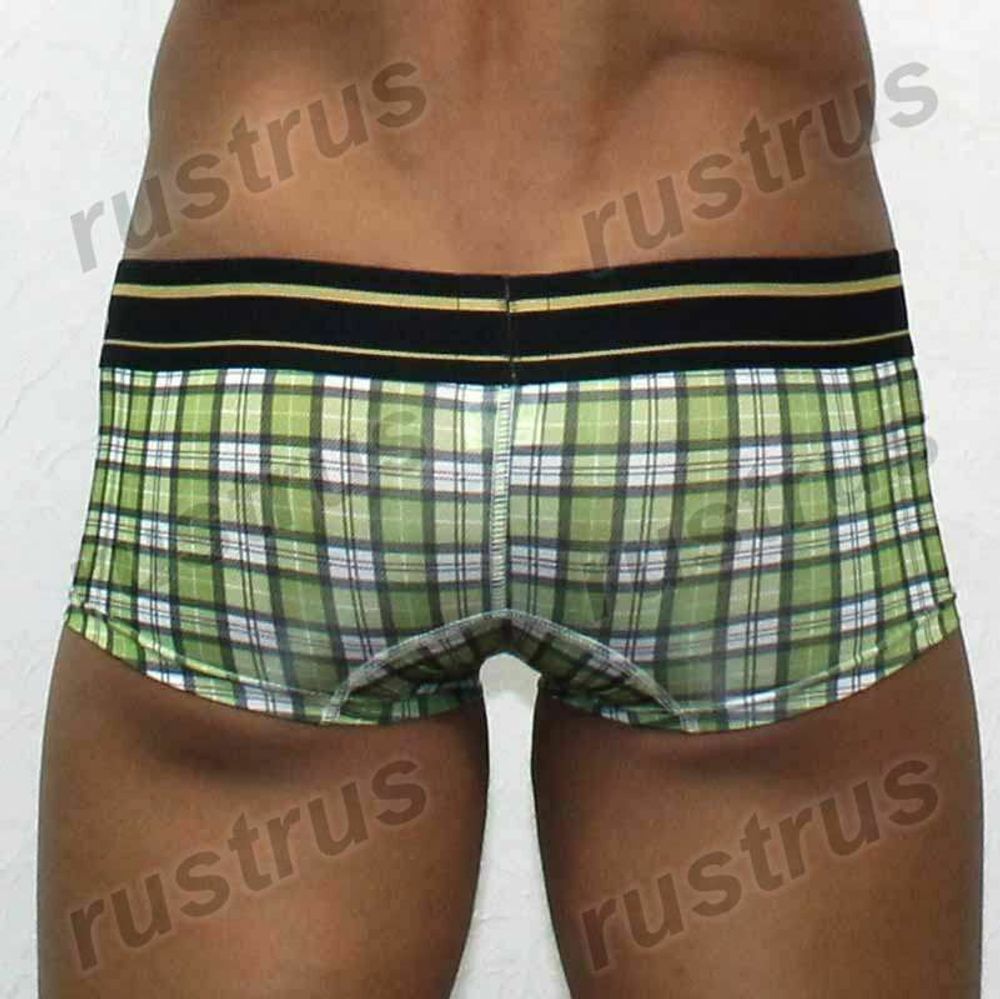 Мужские трусы хипсы зеленые TOOT TT00112