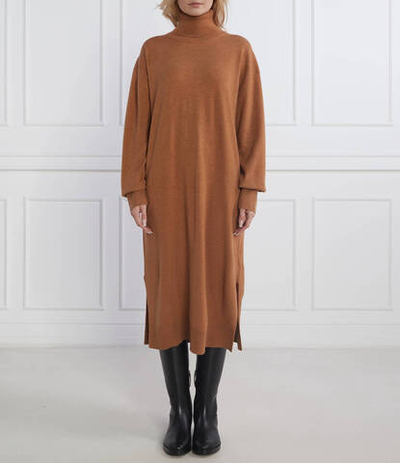 хлопковое платье Sams\u00f8e Sams\u00f8e - коричневый(F22300095)