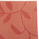 Салфетка на стол 30*45см плетеная, Вьюнок красная