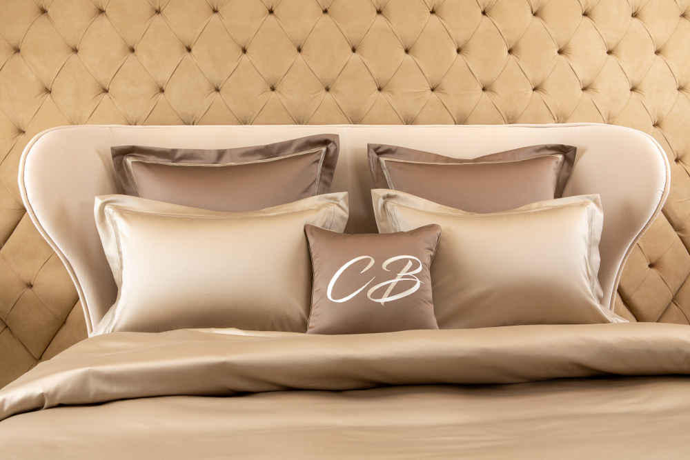 Постельное белье 2 спальное евро Сlaire Batiste Atelier Loire бежевое