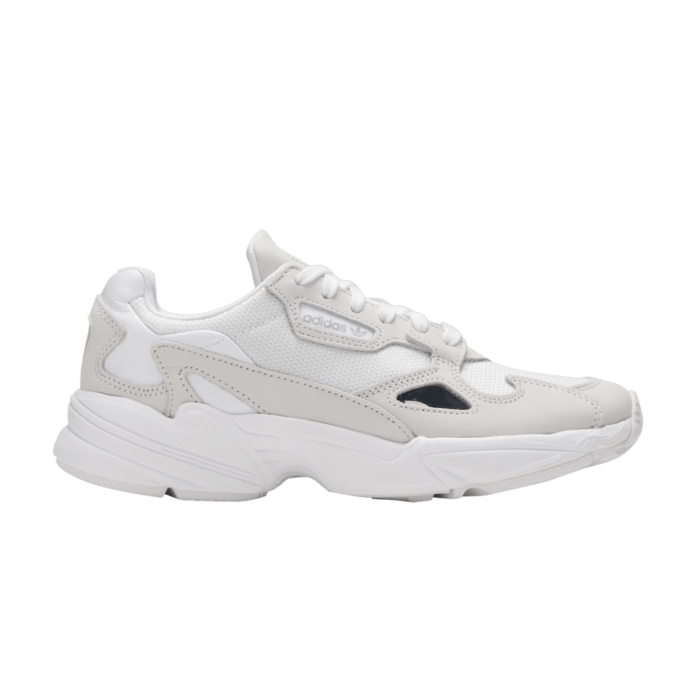 Кроссовки Adidas Originals Falcon Triple White (Женская размерная сетка)