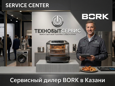 Ремонт аэрогриля Bork в Казани