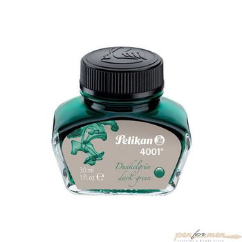 Флакон с чернилами Pelikan INK 4001 78 Dark-Green 30мл (300056)