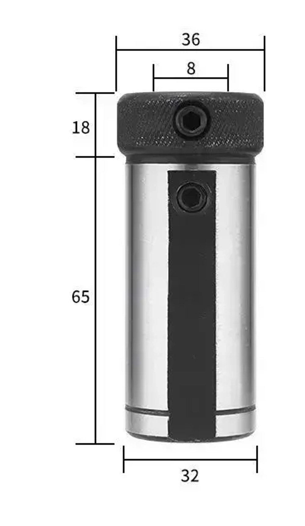 Втулка переходная D32-d08
