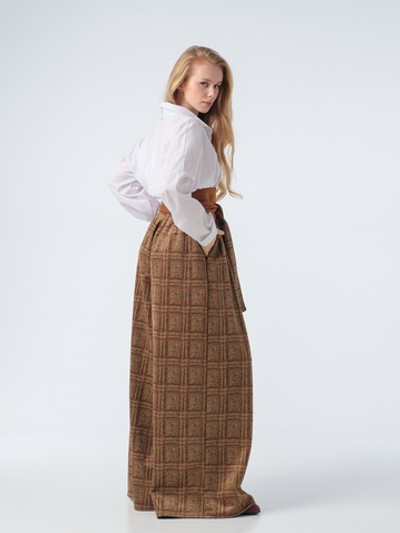 Юбка-брюки /крупная клетка/ Елена