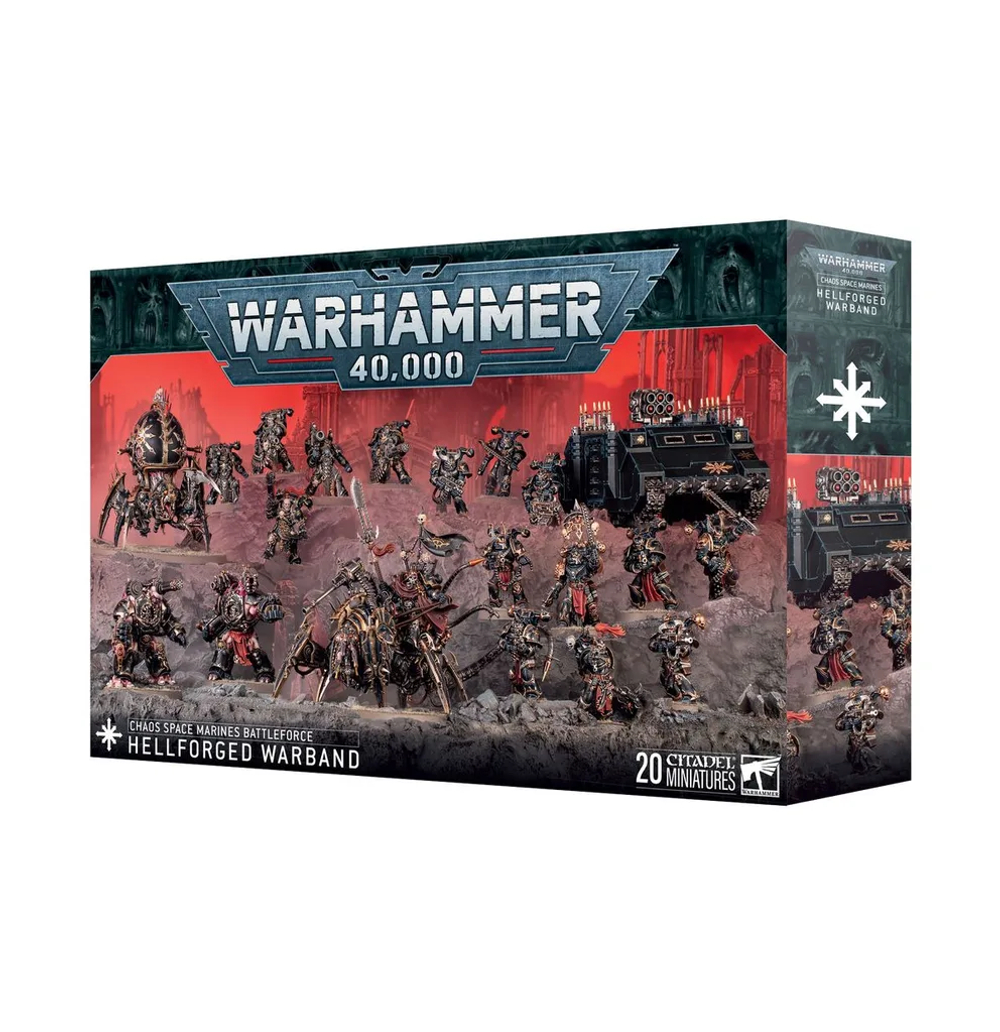 Chaos Space Marines Battleforce: Hellforged Warband