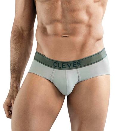 Мужские трусы брифы серые Clever BERNA CLASSIC BRIEF 178512