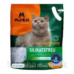 Murkel Силикагелевый наполнитель Скошенная трава 10 л.