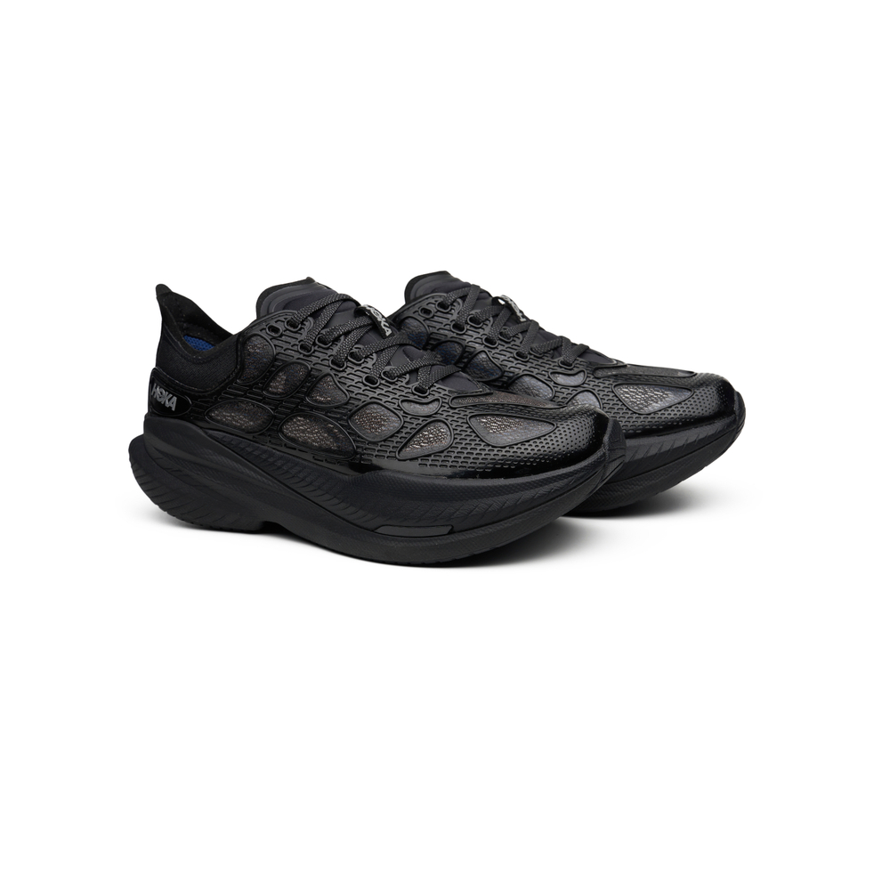 Кроссовки Hoka One One Mach X Caged "Black Midnight Blue"