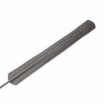 Стек королевский из коричневой кожи