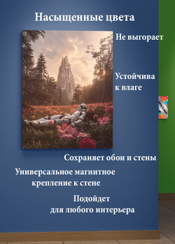 Картина на стену на металле от MetallSubArt "Звездные войны"