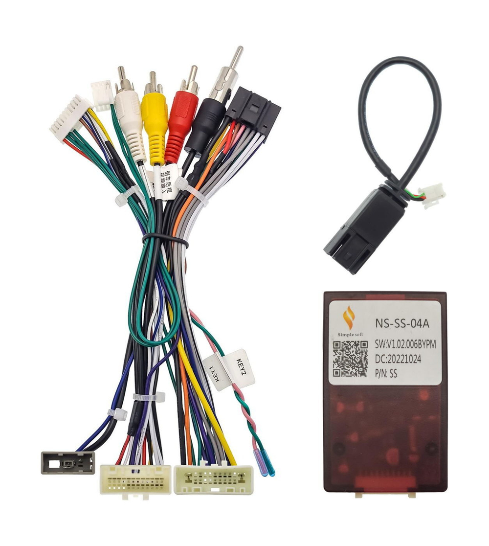 Комплект рамки с разъёмами 10,1" Nissan Teana J33 2014-2015 - Car-Smart 7016