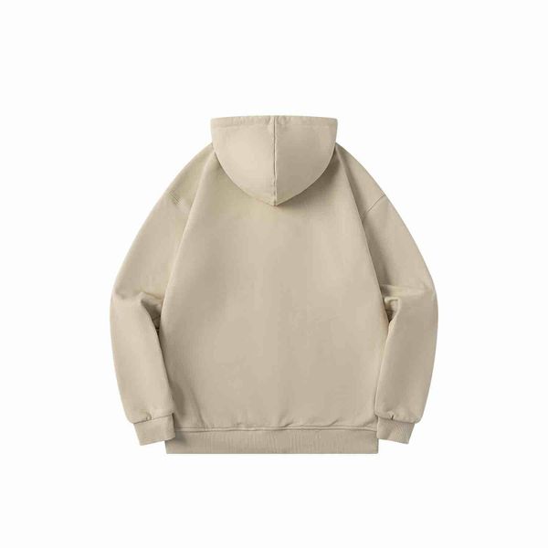 Худи Zip HTF песочный/графитовый - фото 2