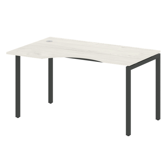 Метал Систем Куатро Стол криволинейный левый на П-образном м/к 40БП.СА-2 (L)