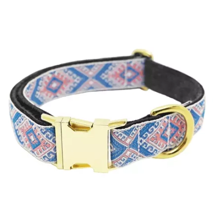Ошейник для собак усиленный "Северные мотивы" (30мм)