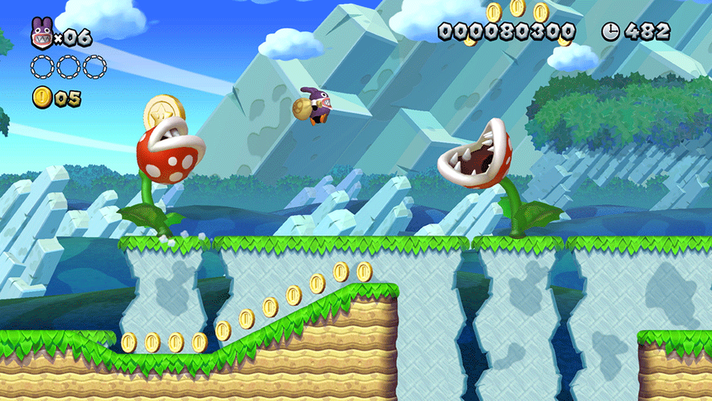 Игра New Super Mario Bros. U Deluxe (Русская версия) для Nintendo Switch