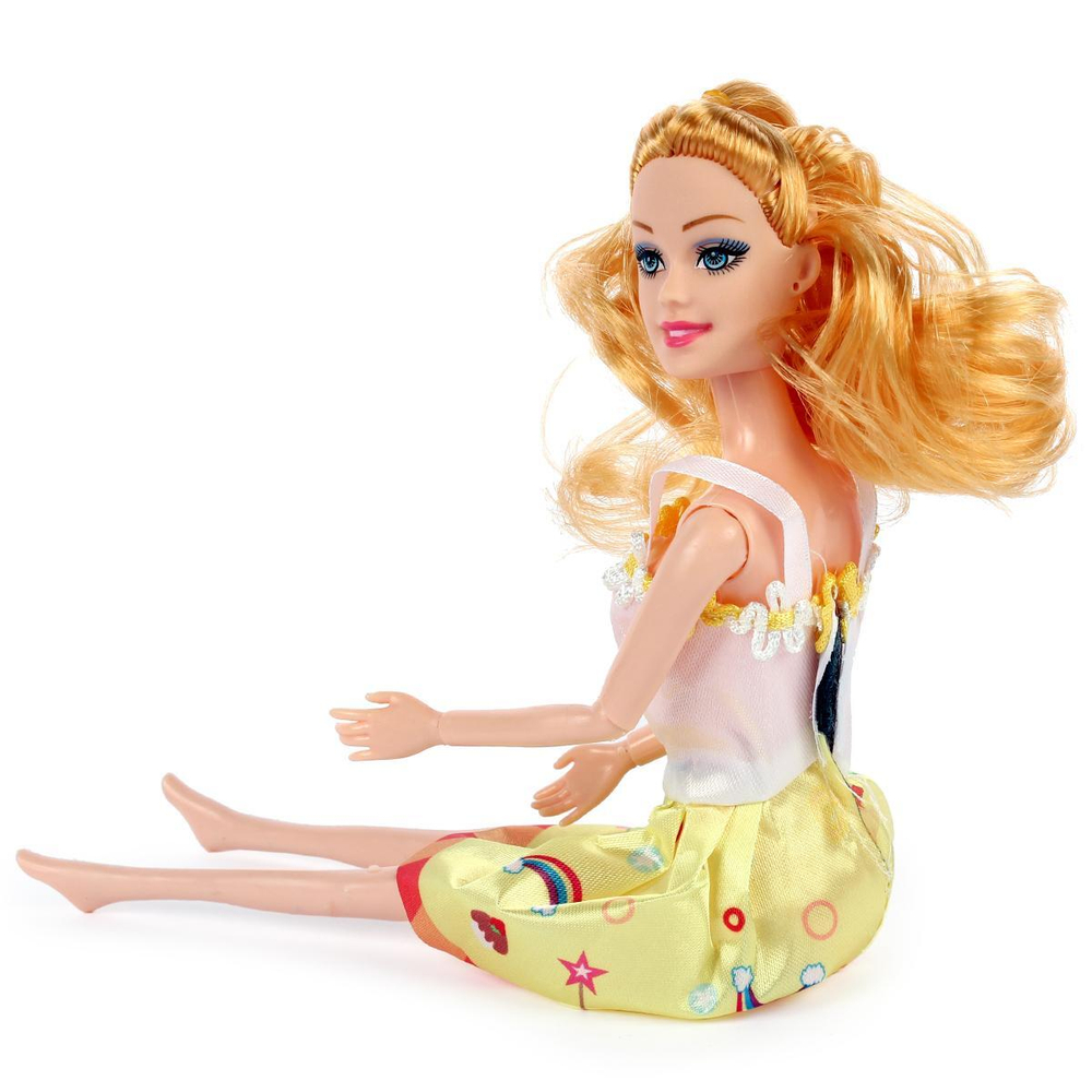 Кукла тип Модель на шарнирах с аксесс. 31см, коробка Y145