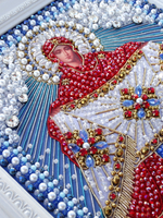 Принт-И22 Ткань с нанесенной авторской схемой Покров Пресвятой Богородицы