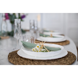 Тарелка глубокая club, organic, D22 см, синяя