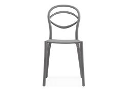 Пластиковый стул Simple gray