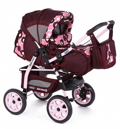 Коляска-трансформер Adamex Gustaw2+N