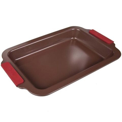Форма для выпечки сталь, 27х40х4.5 см, антиприг, прямоуг, Taller, TR-66303