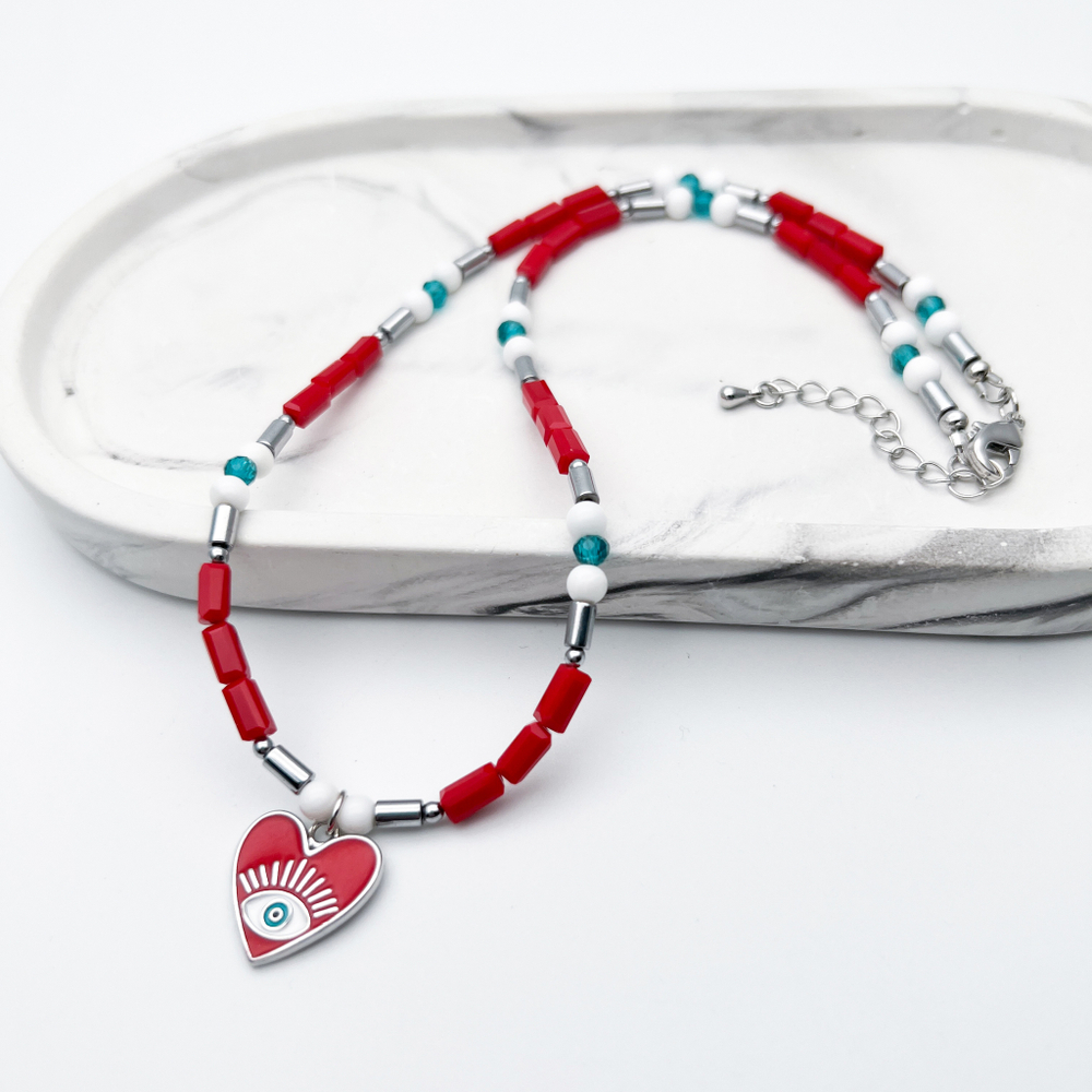 Набор для создания колье с сердечком