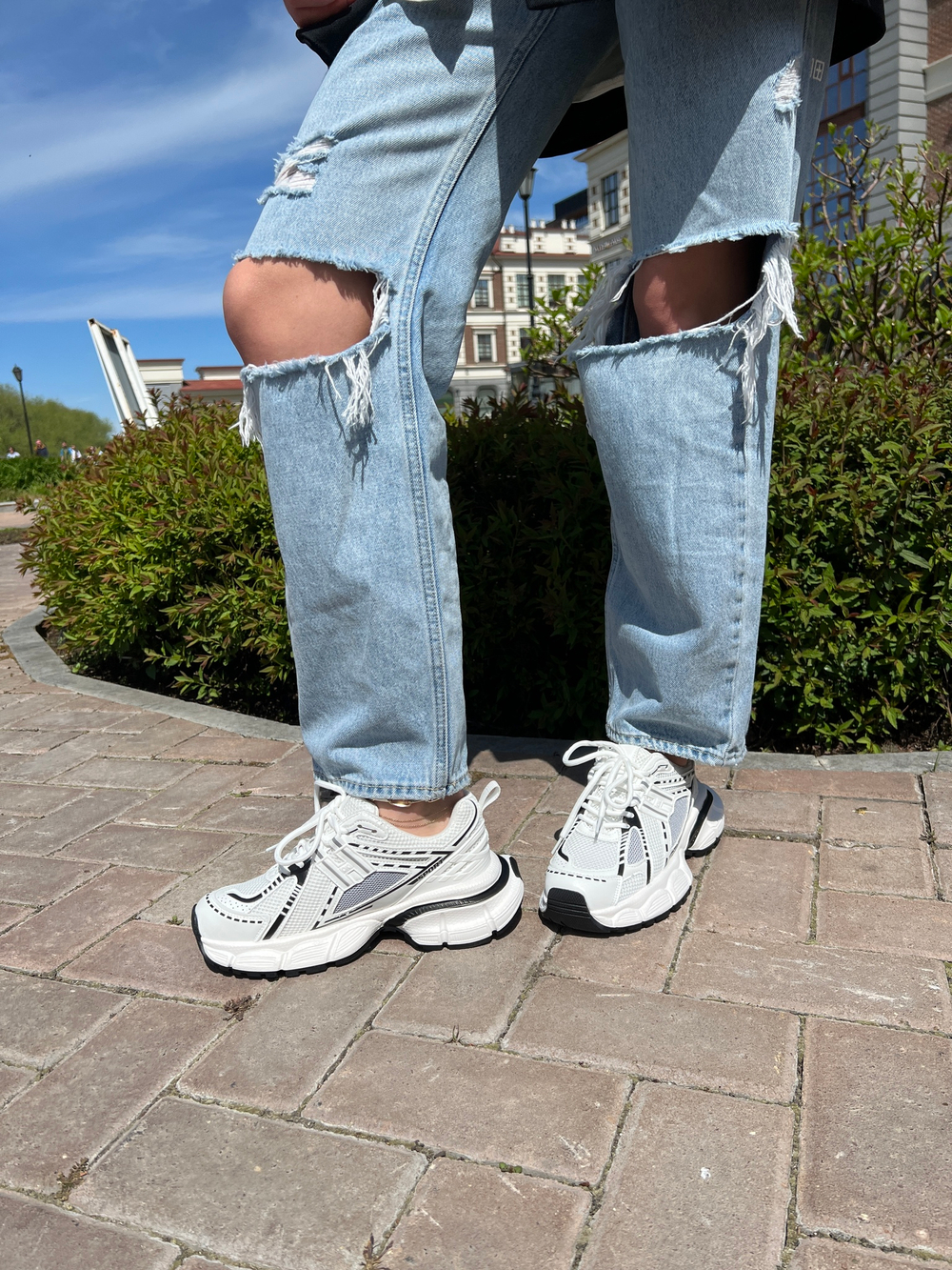 Кроссовки женские текстильные